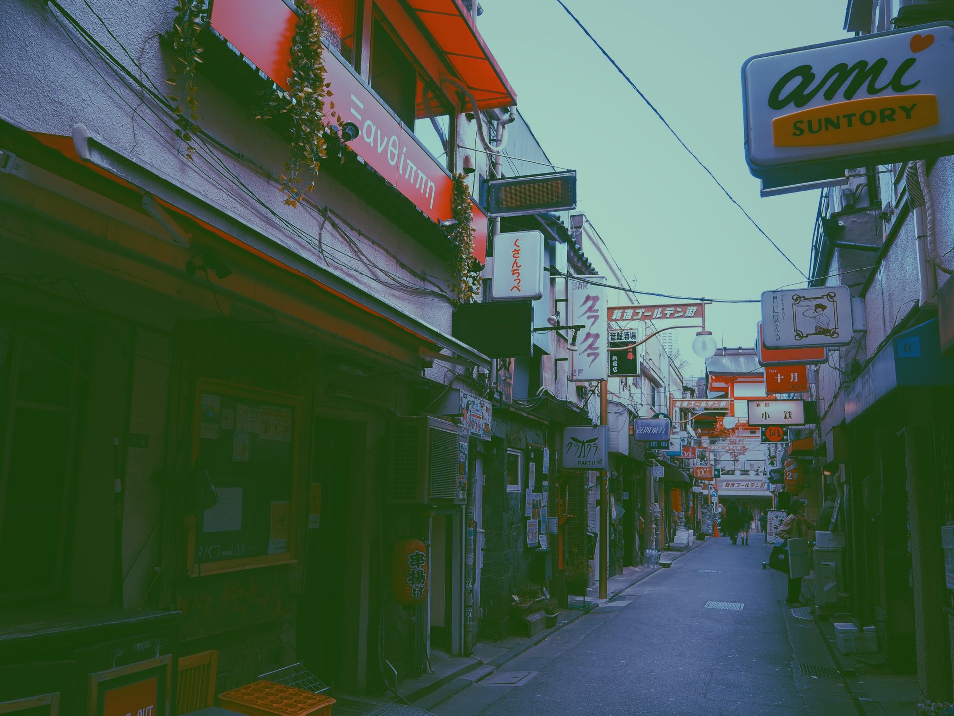茶屋町的街道与建筑