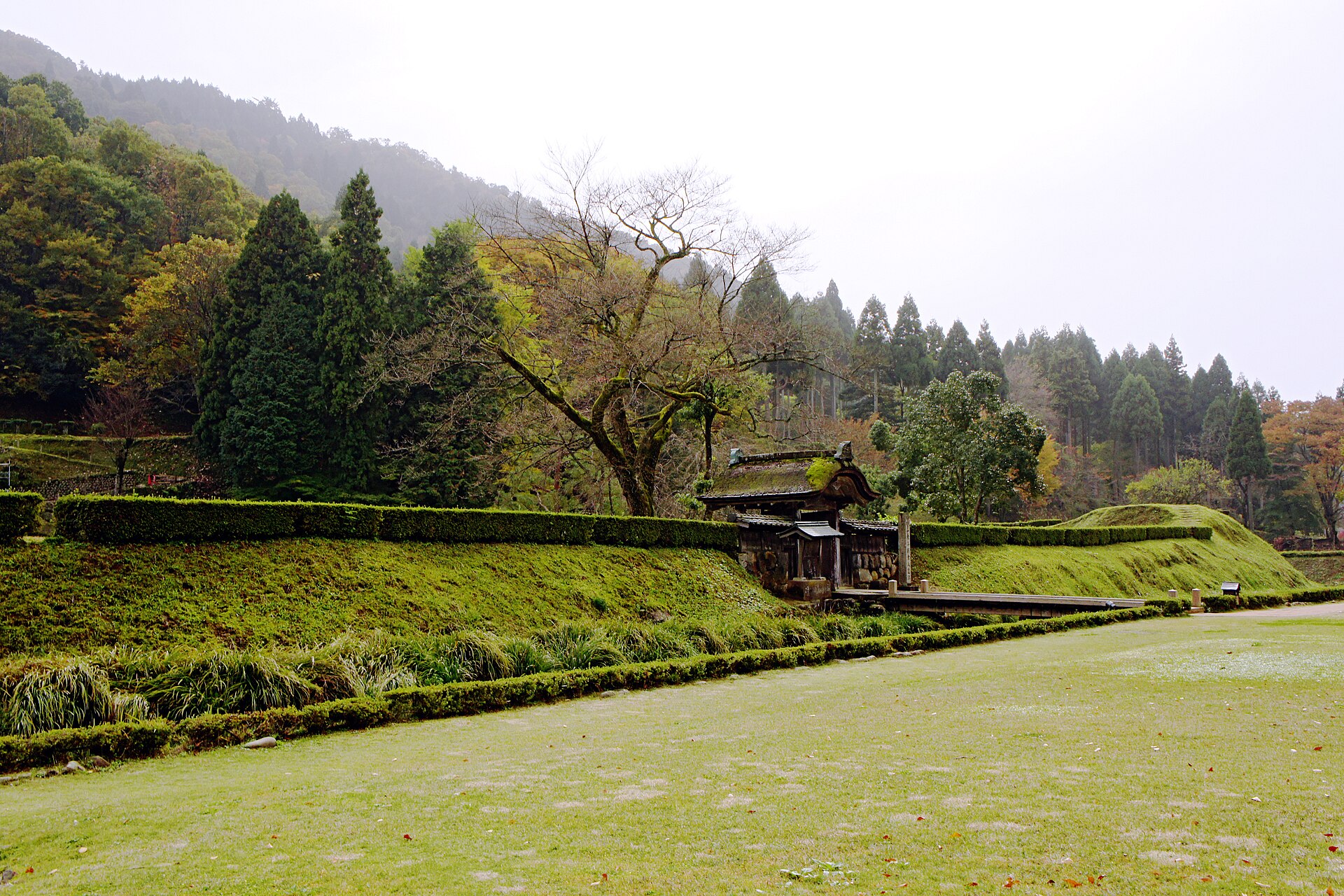 Asakura Yakata of Ichijōdani Asakura Family Historic Ruins in <a href="//commons.wikimedia.org/w/index.php?title=Fukui&action=edit&am