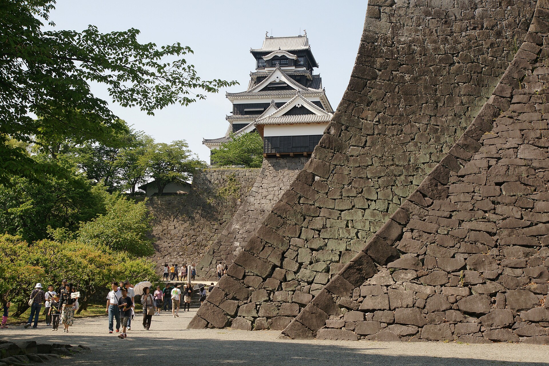 Kumamoto Castle, Kumamoto, Kumamoto prefecture, Japan