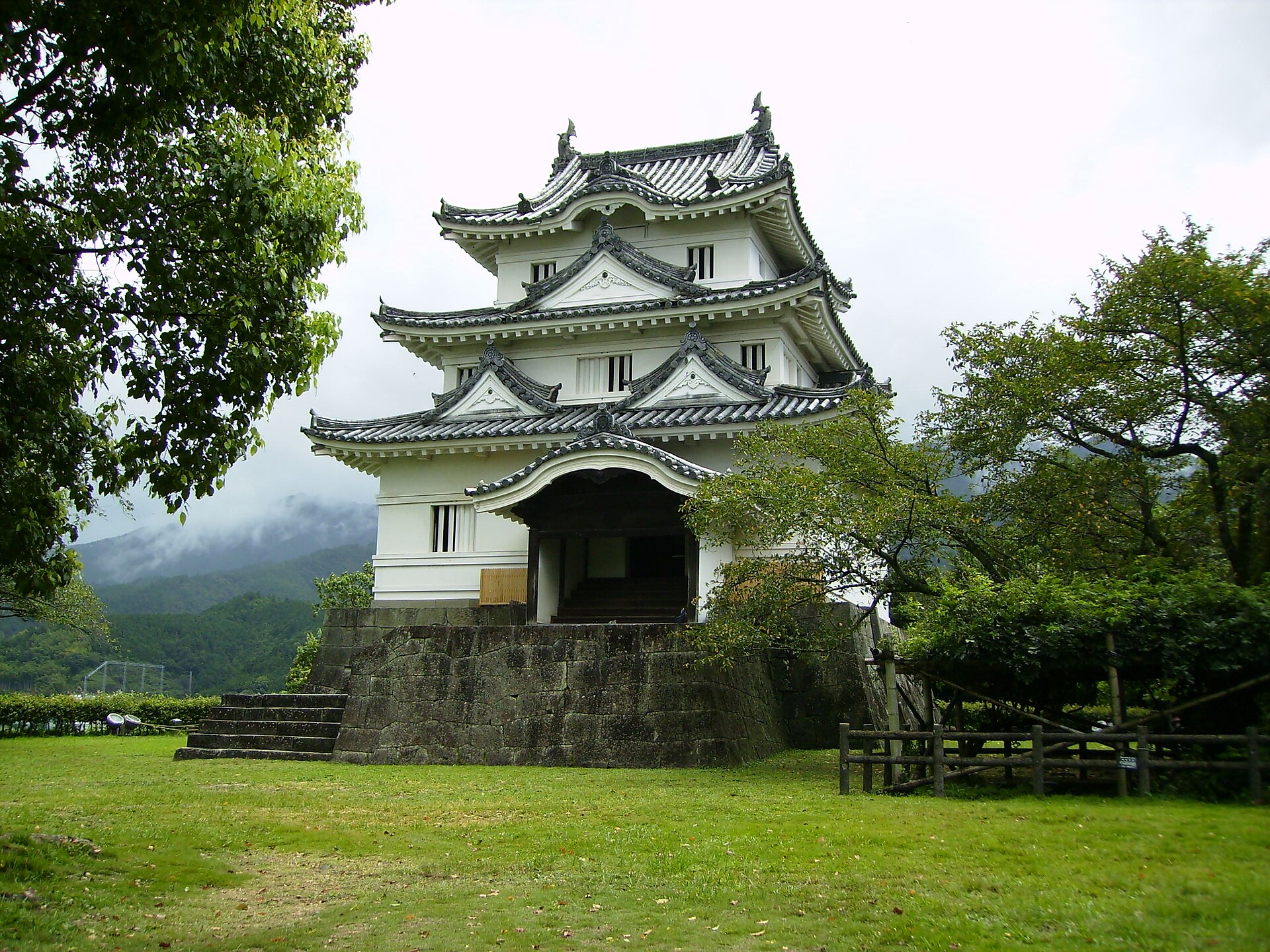 Uwajima Castle taken by myself in August 2006